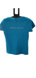 Blue Coloured Intensive Care Unit Short sleeve T-Shirt
